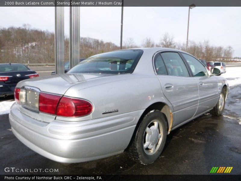 Sterling Silver Metallic / Medium Gray 2000 Buick LeSabre Custom