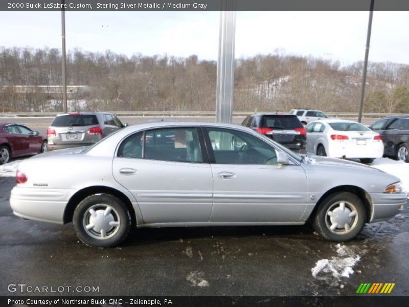 Sterling Silver Metallic / Medium Gray 2000 Buick LeSabre Custom