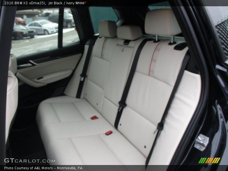 Jet Black / Ivory White 2016 BMW X3 xDrive35i