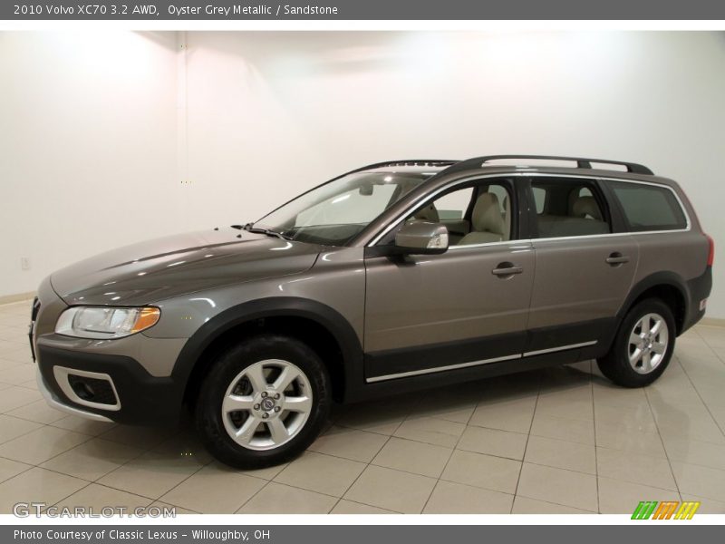 Oyster Grey Metallic / Sandstone 2010 Volvo XC70 3.2 AWD