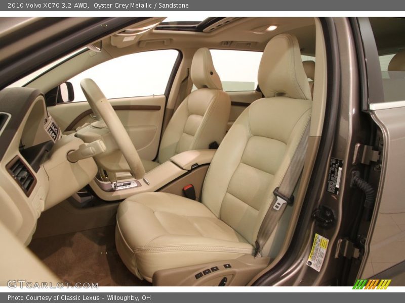 Oyster Grey Metallic / Sandstone 2010 Volvo XC70 3.2 AWD