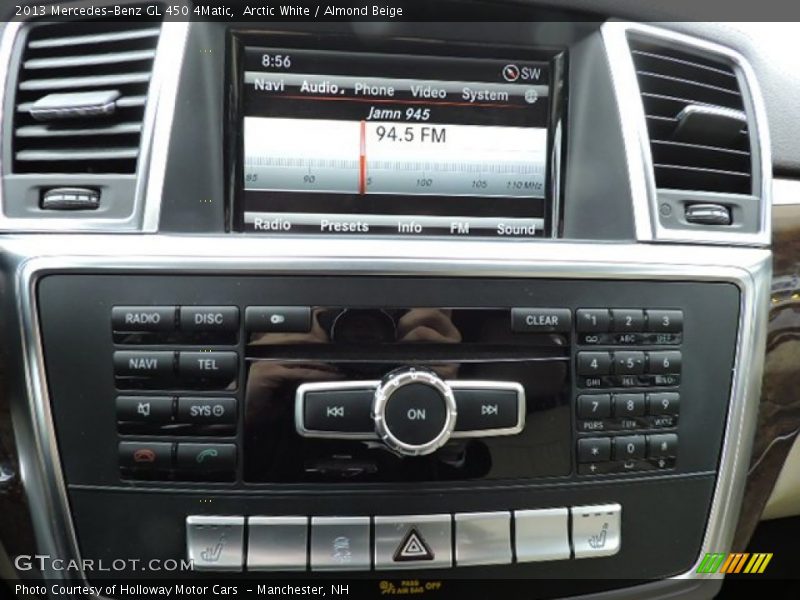 Arctic White / Almond Beige 2013 Mercedes-Benz GL 450 4Matic
