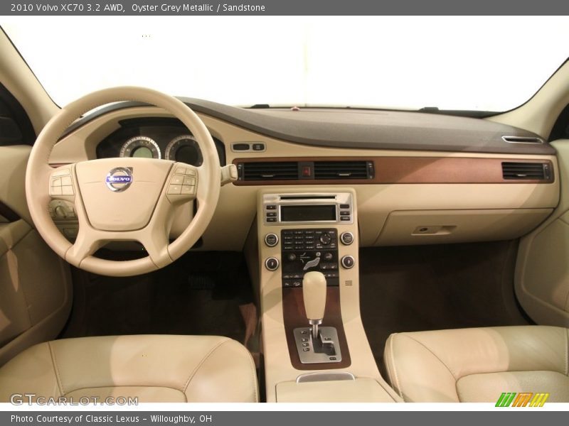 Oyster Grey Metallic / Sandstone 2010 Volvo XC70 3.2 AWD