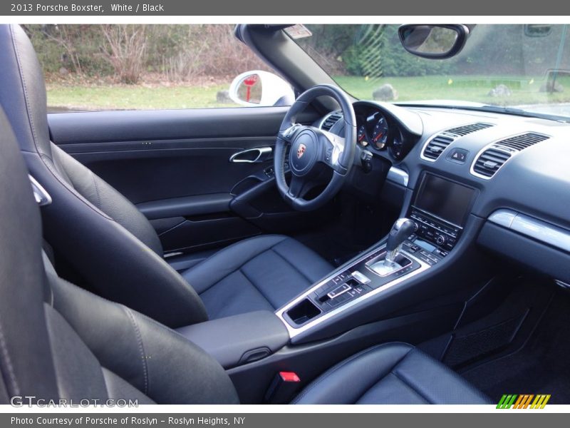 White / Black 2013 Porsche Boxster