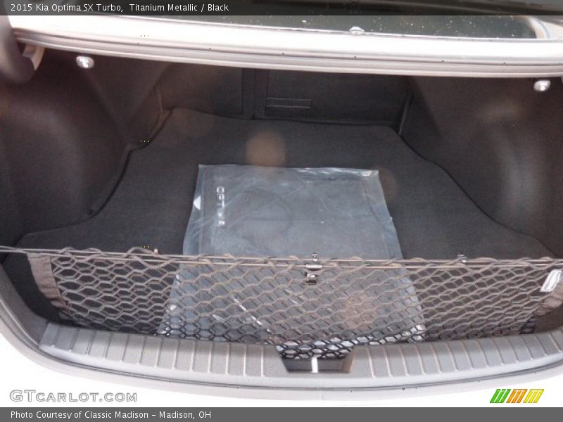 Titanium Metallic / Black 2015 Kia Optima SX Turbo