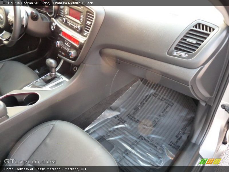 Titanium Metallic / Black 2015 Kia Optima SX Turbo