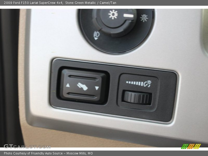 Stone Green Metallic / Camel/Tan 2009 Ford F150 Lariat SuperCrew 4x4
