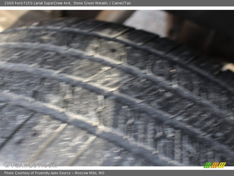 Stone Green Metallic / Camel/Tan 2009 Ford F150 Lariat SuperCrew 4x4