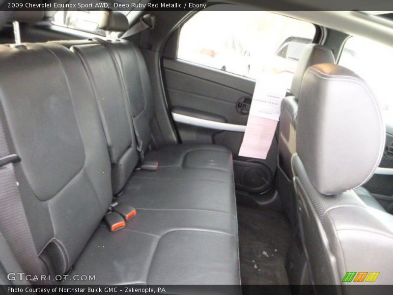 Deep Ruby Red Metallic / Ebony 2009 Chevrolet Equinox Sport AWD