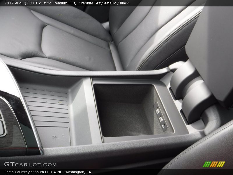 Graphite Gray Metallic / Black 2017 Audi Q7 3.0T quattro Premium Plus