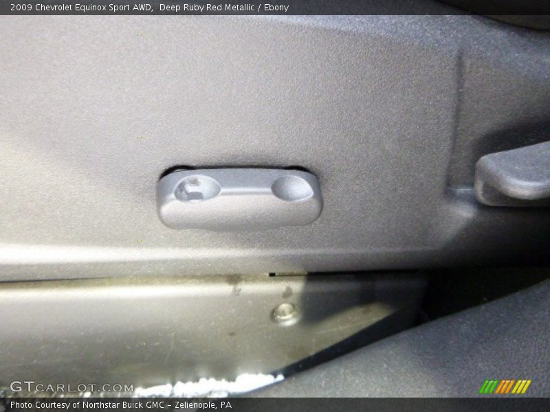 Deep Ruby Red Metallic / Ebony 2009 Chevrolet Equinox Sport AWD