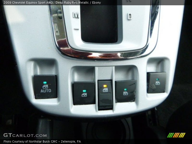 Deep Ruby Red Metallic / Ebony 2009 Chevrolet Equinox Sport AWD