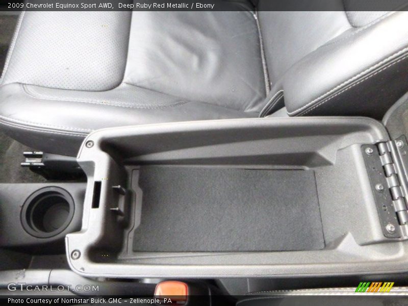 Deep Ruby Red Metallic / Ebony 2009 Chevrolet Equinox Sport AWD