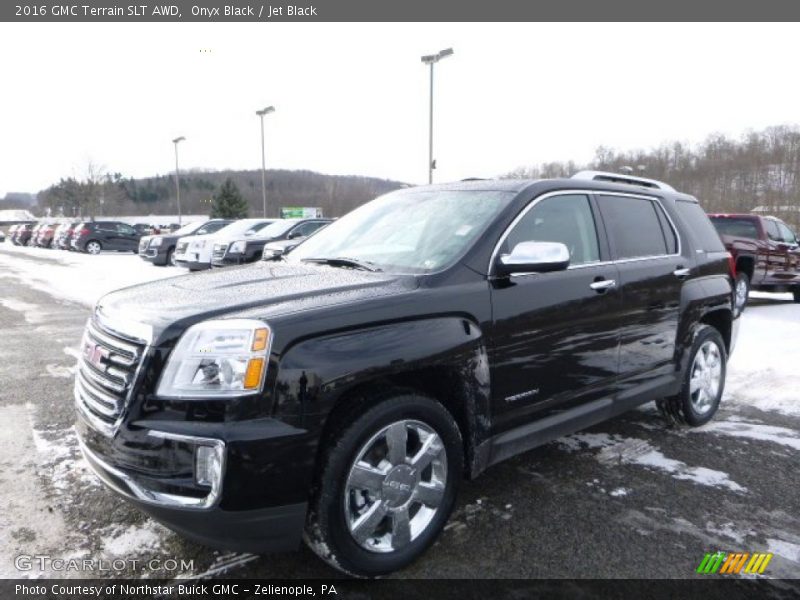 Onyx Black / Jet Black 2016 GMC Terrain SLT AWD