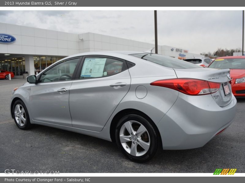 Silver / Gray 2013 Hyundai Elantra GLS