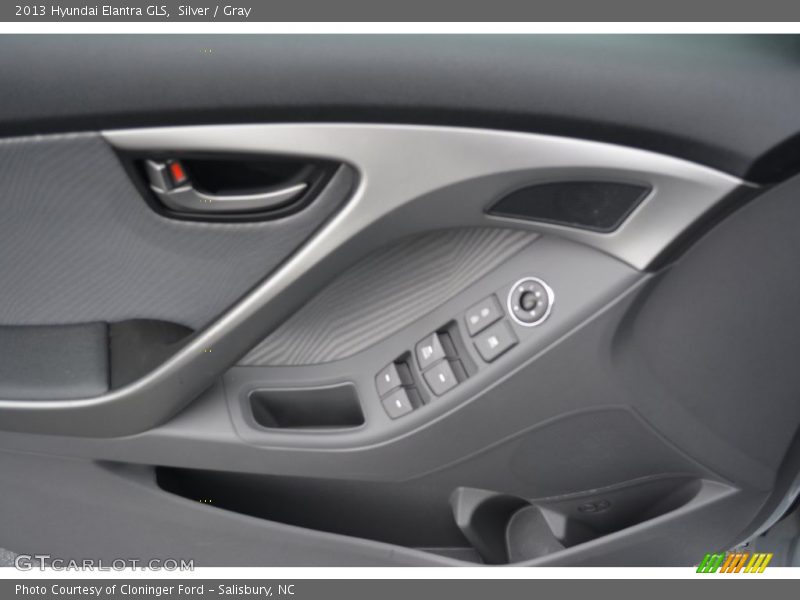 Silver / Gray 2013 Hyundai Elantra GLS