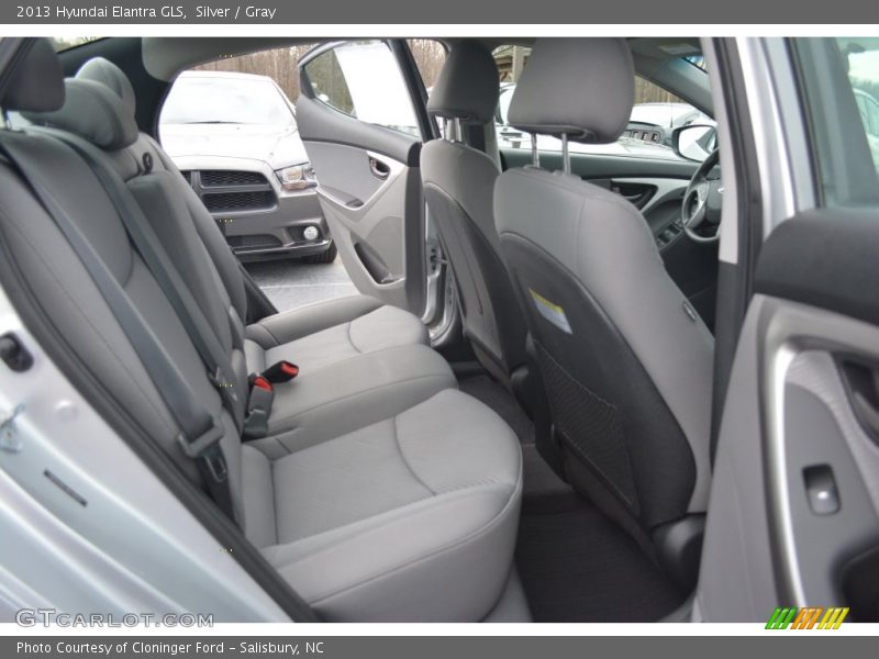 Silver / Gray 2013 Hyundai Elantra GLS