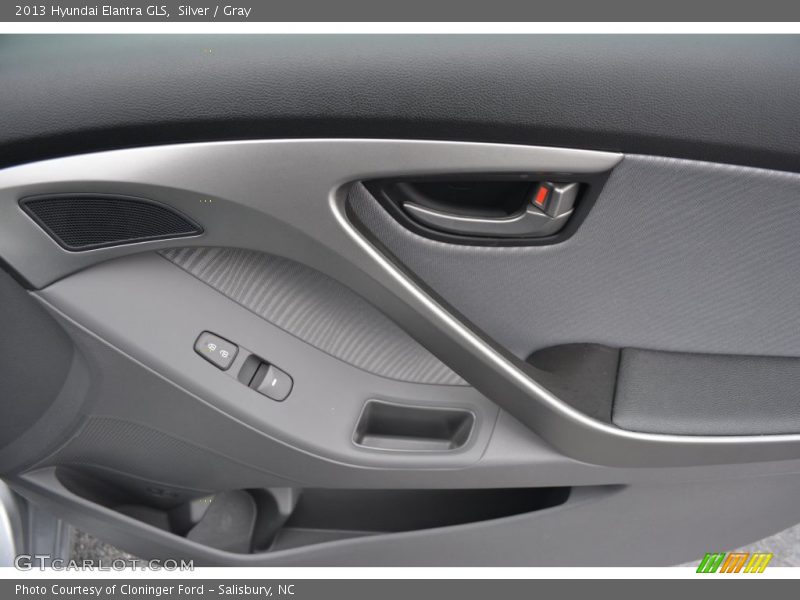 Silver / Gray 2013 Hyundai Elantra GLS