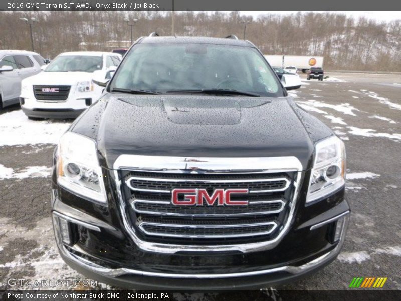 Onyx Black / Jet Black 2016 GMC Terrain SLT AWD