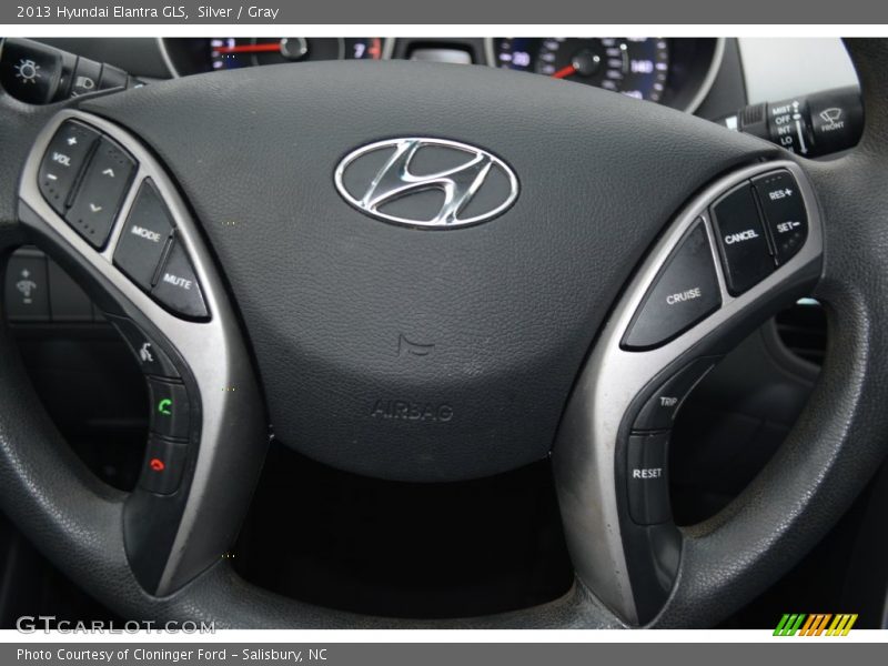 Silver / Gray 2013 Hyundai Elantra GLS