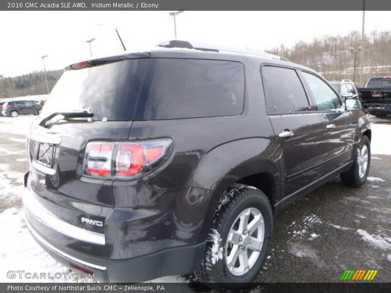 Iridium Metallic / Ebony 2016 GMC Acadia SLE AWD