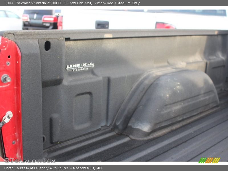 Victory Red / Medium Gray 2004 Chevrolet Silverado 2500HD LT Crew Cab 4x4