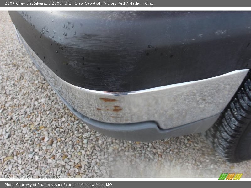 Victory Red / Medium Gray 2004 Chevrolet Silverado 2500HD LT Crew Cab 4x4