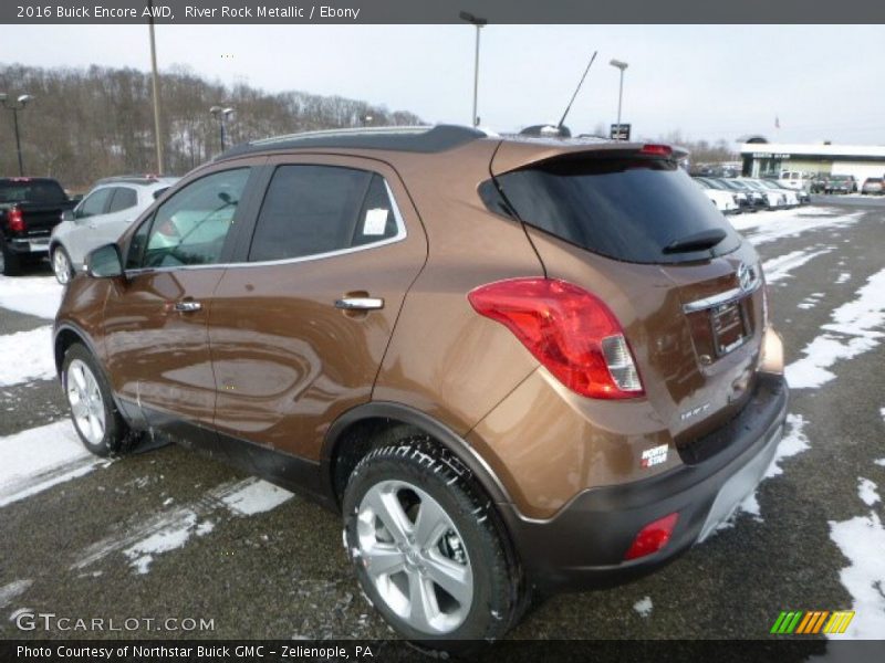 River Rock Metallic / Ebony 2016 Buick Encore AWD