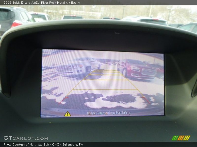 River Rock Metallic / Ebony 2016 Buick Encore AWD