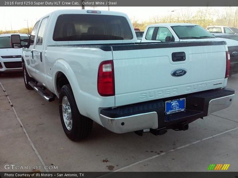 Oxford White / Steel 2016 Ford F250 Super Duty XLT Crew Cab