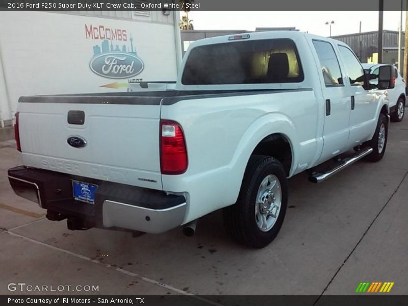 Oxford White / Steel 2016 Ford F250 Super Duty XLT Crew Cab