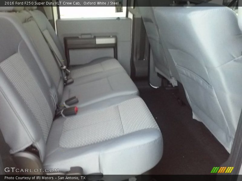 Oxford White / Steel 2016 Ford F250 Super Duty XLT Crew Cab