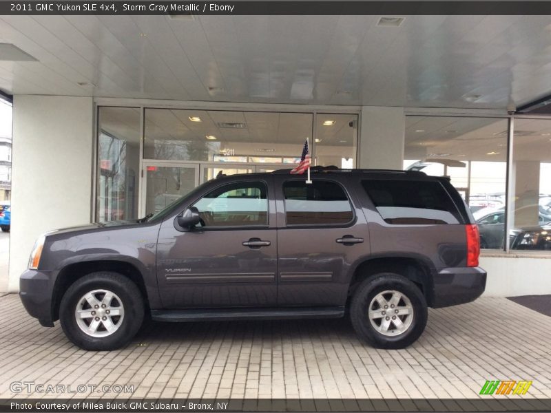 Storm Gray Metallic / Ebony 2011 GMC Yukon SLE 4x4