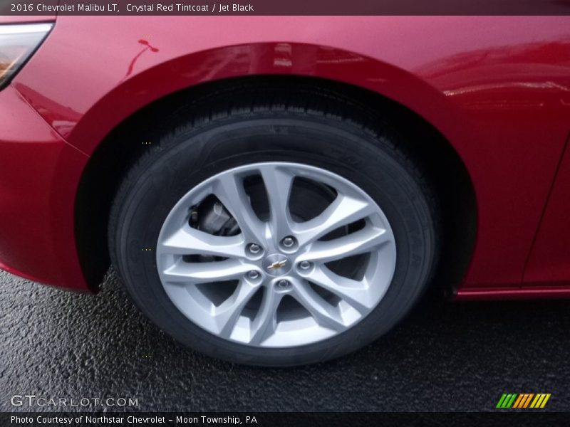 Crystal Red Tintcoat / Jet Black 2016 Chevrolet Malibu LT