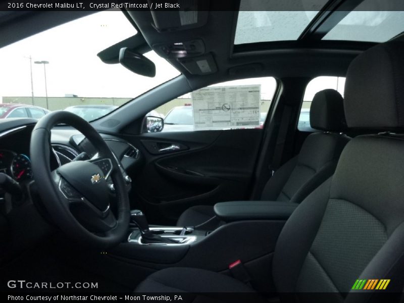 Crystal Red Tintcoat / Jet Black 2016 Chevrolet Malibu LT