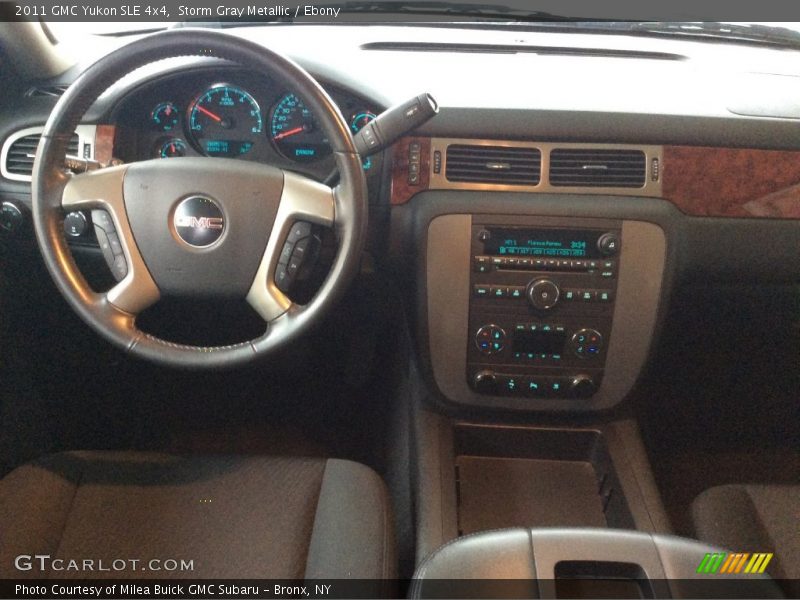 Storm Gray Metallic / Ebony 2011 GMC Yukon SLE 4x4