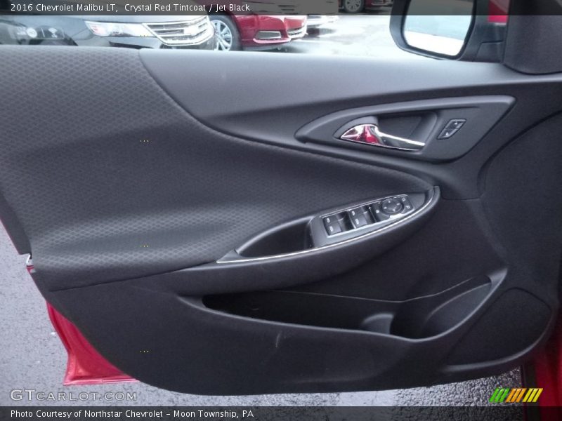 Crystal Red Tintcoat / Jet Black 2016 Chevrolet Malibu LT