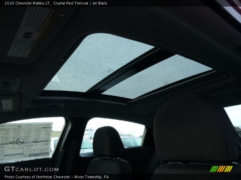 Crystal Red Tintcoat / Jet Black 2016 Chevrolet Malibu LT