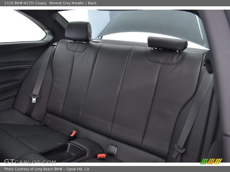 Rear Seat of 2016 M235i Coupe