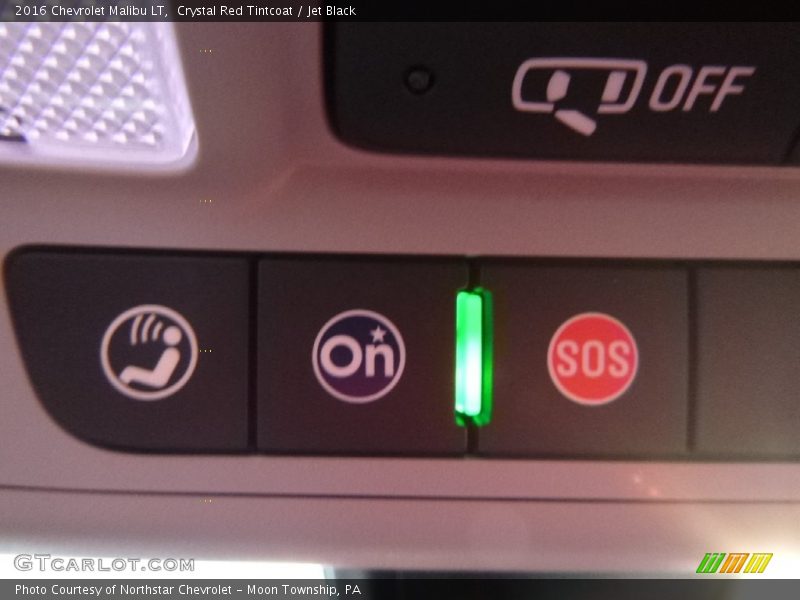 Crystal Red Tintcoat / Jet Black 2016 Chevrolet Malibu LT