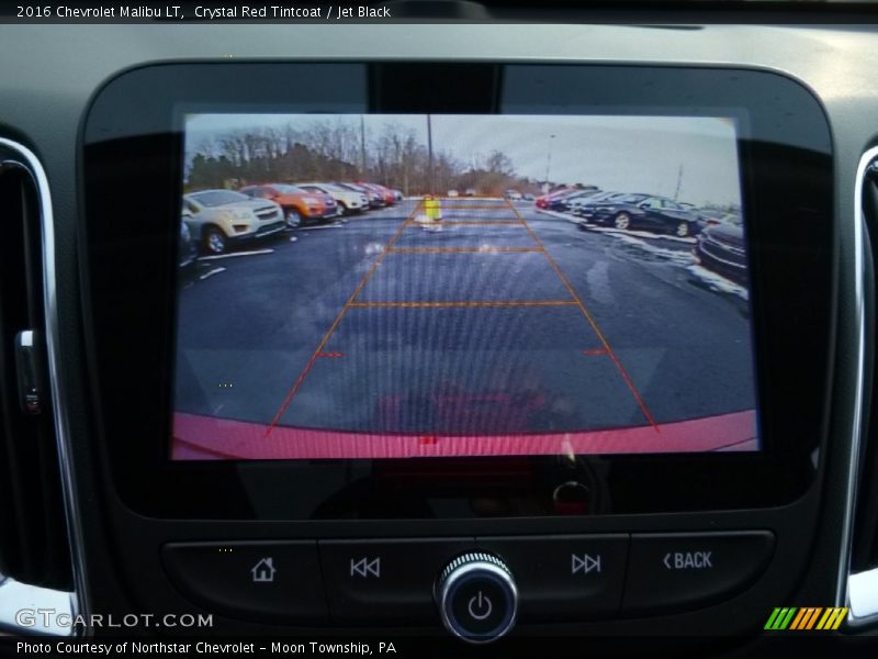 Crystal Red Tintcoat / Jet Black 2016 Chevrolet Malibu LT