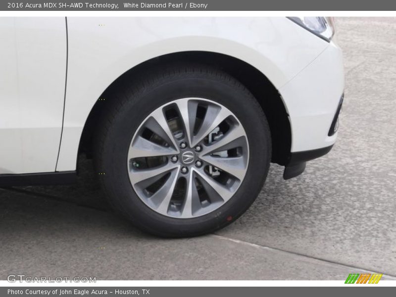 White Diamond Pearl / Ebony 2016 Acura MDX SH-AWD Technology