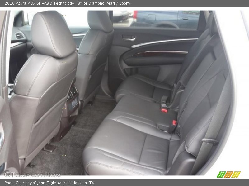 White Diamond Pearl / Ebony 2016 Acura MDX SH-AWD Technology