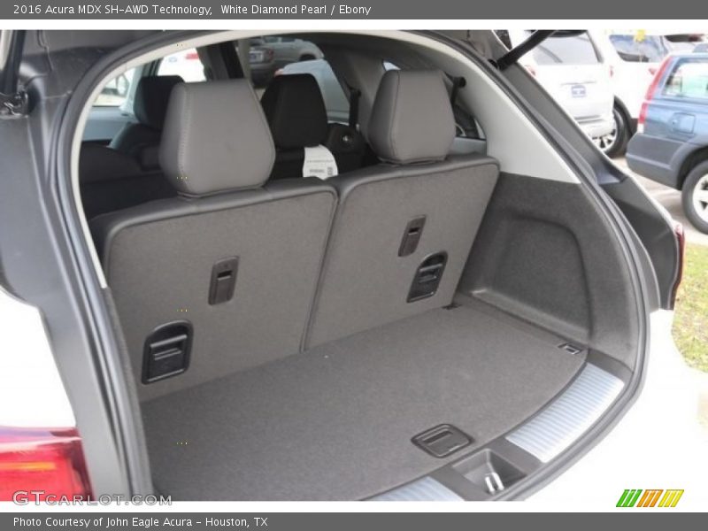 White Diamond Pearl / Ebony 2016 Acura MDX SH-AWD Technology