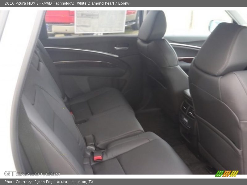White Diamond Pearl / Ebony 2016 Acura MDX SH-AWD Technology