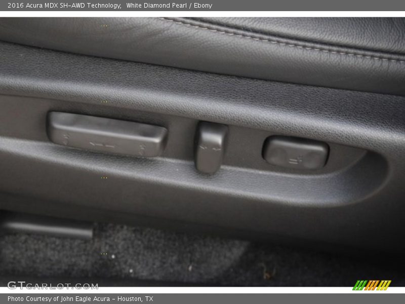 White Diamond Pearl / Ebony 2016 Acura MDX SH-AWD Technology