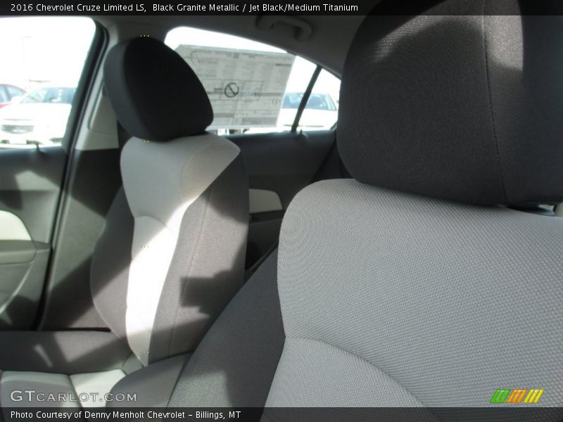 Black Granite Metallic / Jet Black/Medium Titanium 2016 Chevrolet Cruze Limited LS
