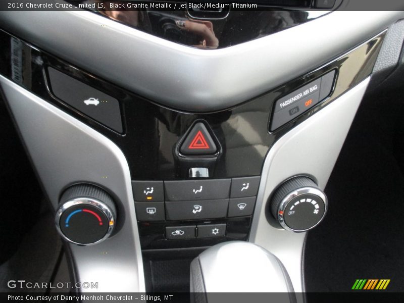 Black Granite Metallic / Jet Black/Medium Titanium 2016 Chevrolet Cruze Limited LS