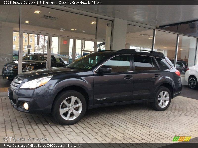 Graphite Gray Metallic / Black 2013 Subaru Outback 2.5i Premium