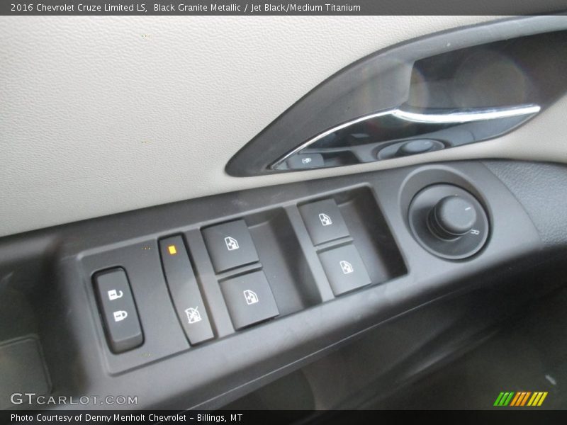 Black Granite Metallic / Jet Black/Medium Titanium 2016 Chevrolet Cruze Limited LS